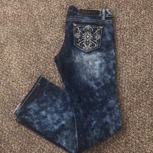 NWOT Rue 21 Premiere Acid Washed Jeans 9/10
